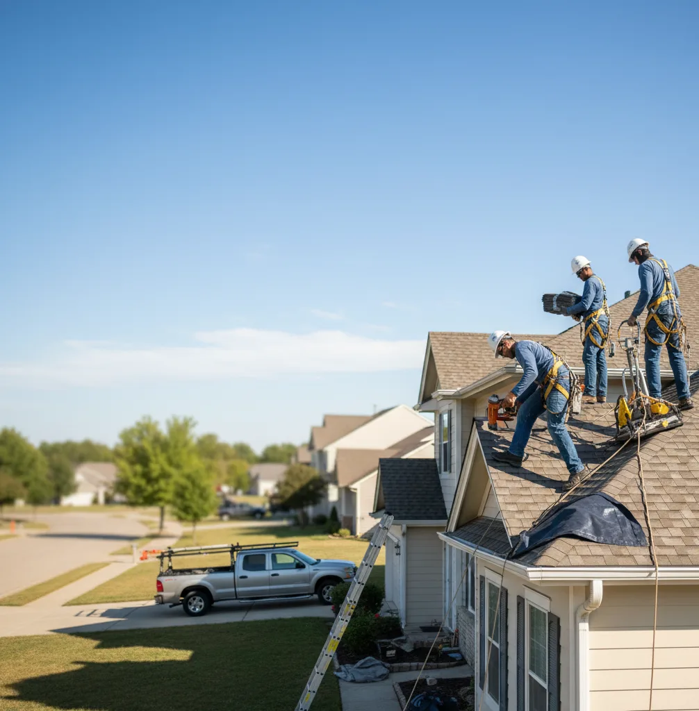 Roof Repair in East Dubuque